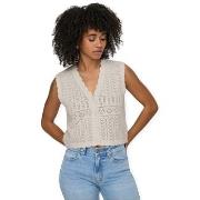 Blouse Only Noos Irina Vest - Pumice Stone