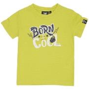 T-shirt Korte Mouw Leone 1947 Boy Short Sleeves Welcome