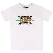 T-shirt Korte Mouw Leone 1947 Boy T-Shirt Short Sleeves Authentic Gold