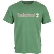 T-shirt Korte Mouw Timberland Linear Logo Short Sleev