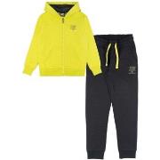 Trainingspak Leone 1947 Boy Tracksuits Full Zip Neon