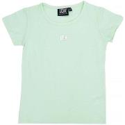 T-shirt Korte Mouw Leone 1947 Girl Tank Chic Gold