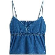 Top Tommy Jeans Tjw Strappy Chambray