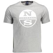 T-shirt Korte Mouw North Sails 692792000grigio0926