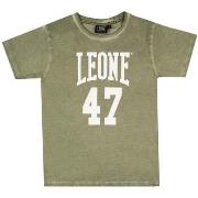 T-shirt Korte Mouw Leone 1947 Boy Short Sleeves Washed