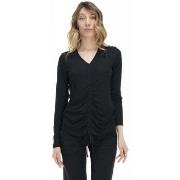 Blouse Leone 1947 Woman Long Sleeves Earth Tones