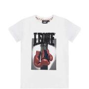 T-shirt Korte Mouw Leone 1947 Boy Short Sleeves Color Block