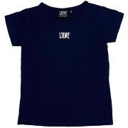 T-shirt Korte Mouw Leone 1947 Girl Short Sleeves Foil