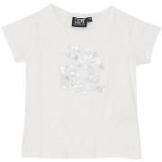 T-shirt Korte Mouw Leone 1947 Girl Short Sleeves Sparkly