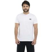 T-shirt Korte Mouw Leone 1947 Man Short Sleeve Small Logo Vintage