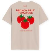 T-shirt Imago T-Shirt Tomatoes - Beige