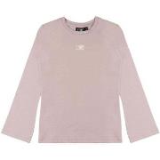 T-Shirt Lange Mouw Leone 1947 Girl Long Sleeves Lavender
