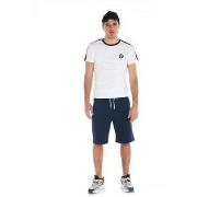 T-shirt Korte Mouw Leone 1947 Man Set + Bermuda Academy 1947