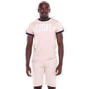 T-shirt Korte Mouw Leone 1947 Man Short Sleeves Earth Tones