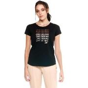 T-shirt Korte Mouw Leone 1947 Woman Short Sleeves Chic Boxing