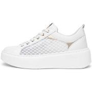 Lage Sneakers NeroGiardini Skipper T.Palladium Net Bian T.Brill Platin...