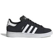 Lage Sneakers adidas Originals Campus 2 Suede Black White Men