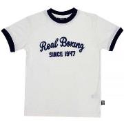 T-shirt Korte Mouw Leone 1947 Boy Short Sleeves Real Boxing