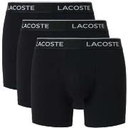 Boxers Lacoste 3 Pack Cotton Stretch Boxer Briefs Black
