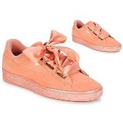 Lage Sneakers Puma WN SUEDE HEART SATIN.DUSTY