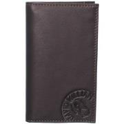 Portefeuille David William Porte-papiers en cuir ref_lhc37146-marron