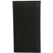 Portefeuille Francinel Porte-chéquier en cuir ref_46413 Noir 12*23*1