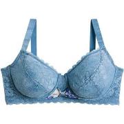 Emboitants Pomm'poire Soutien-gorge grand maintien bleu Oh La La