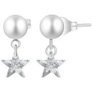 Boucles oreilles Sc Crystal B3070-ARGENT-CRYS