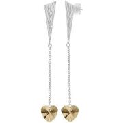 Boucles oreilles Sc Crystal BS3064-ARGENT-GOSH