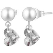 Boucles oreilles Sc Crystal B3072-ARGENT-CRYS