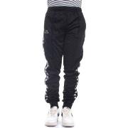 Pantalons de costume Kappa 303KUC0 Pantalon homme noir