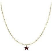 Collier Sc Crystal B2382-DORE-10002-ROUGE
