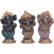 Statuettes et figurines Signes Grimalt Figure Ganesha 3 Unités