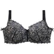 Emboitants Pomm'poire Soutien-gorge grand maintien noir/ivoire Elena