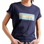 T-shirt Superdry Cl platina