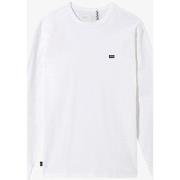 T-shirt Vans VN0A4TURWHT1 MN OFF THE WALL CLASSIC LS-WHITE