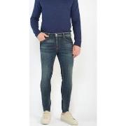 Jeans Le Temps des Cerises Jeans power skinny 7/8ème vintage bleu