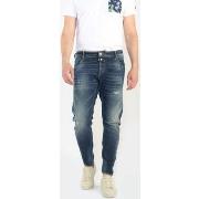 Jeans Le Temps des Cerises Alost 900/3 tapered arqué jeans destroy ble...