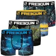 Boxers Freegun Lot de 4 Boxers garçon Polyester recyclé Landscape