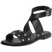 Sandales Pepe jeans Sandales Plates Femme Ref 56450 999 Noir