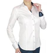 Chemise Andrew Mc Allister chemise brodee witch 3.0 blanc