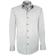 Chemise Emporio Balzani chemise en popeline giacomo gris