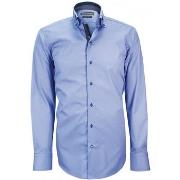 Chemise Emporio Balzani chemise mode manzoni bleu