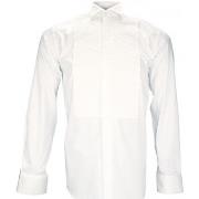 Chemise Andrew Mc Allister chemise a plastron churchil blanc