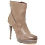 Boots Ilario Ferucci Bottines en cuir Gicanda taupe