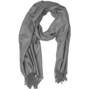 Echarpe Kebello Echarpe uni en Laine Gris F