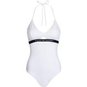 Maillots de bain Tommy Hilfiger Maillot de bain dos nu ref_49291 Blanc