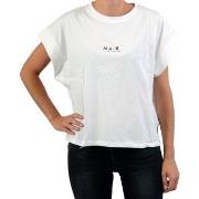 T-shirt Na-Kd NAKD Logo Cropped Boxy