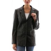 Veste Intuitions Paris Blazer Femme Noir (95)