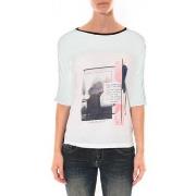 T-shirt Coquelicot Tee shirt Blanc 16409